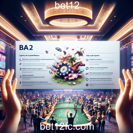 Explorando a Categoria 'Perguntas Frequentes' no Bet12